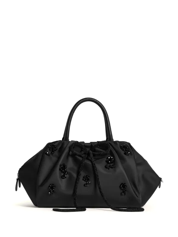 Simone Rocha Embellished Tote Bag in Black