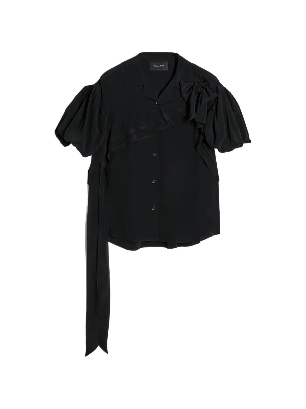 Simone Rocha puff-sleeves shirt - Nero