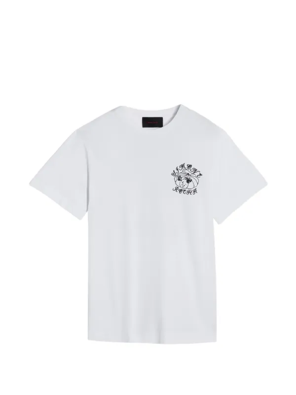 Simone Rocha Tシャツ Simone Rocha graphic-print T-shirt | White | FARFETCH