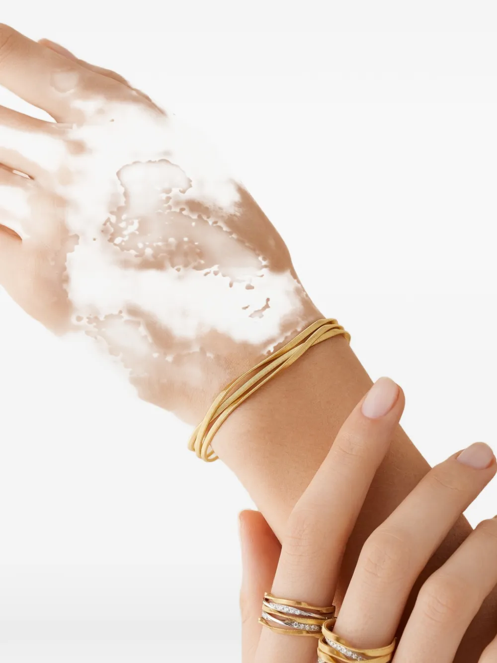 Marco Bicego three-strand bracelet - Gold