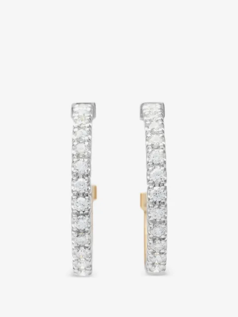 Marco Bicego diamond hoop earrings