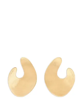 Marco Bicego イレギュラーリーフ ピアス | ゴールドトーン | FARFETCH JP