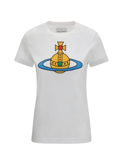Vivienne Westwood T-shirt con stampa Orb