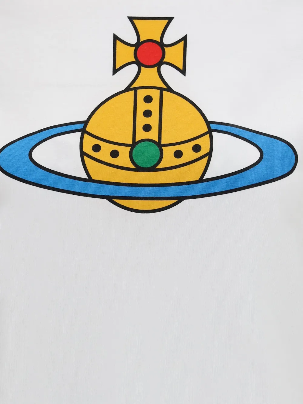 Vivienne Westwood T-shirt met print Wit
