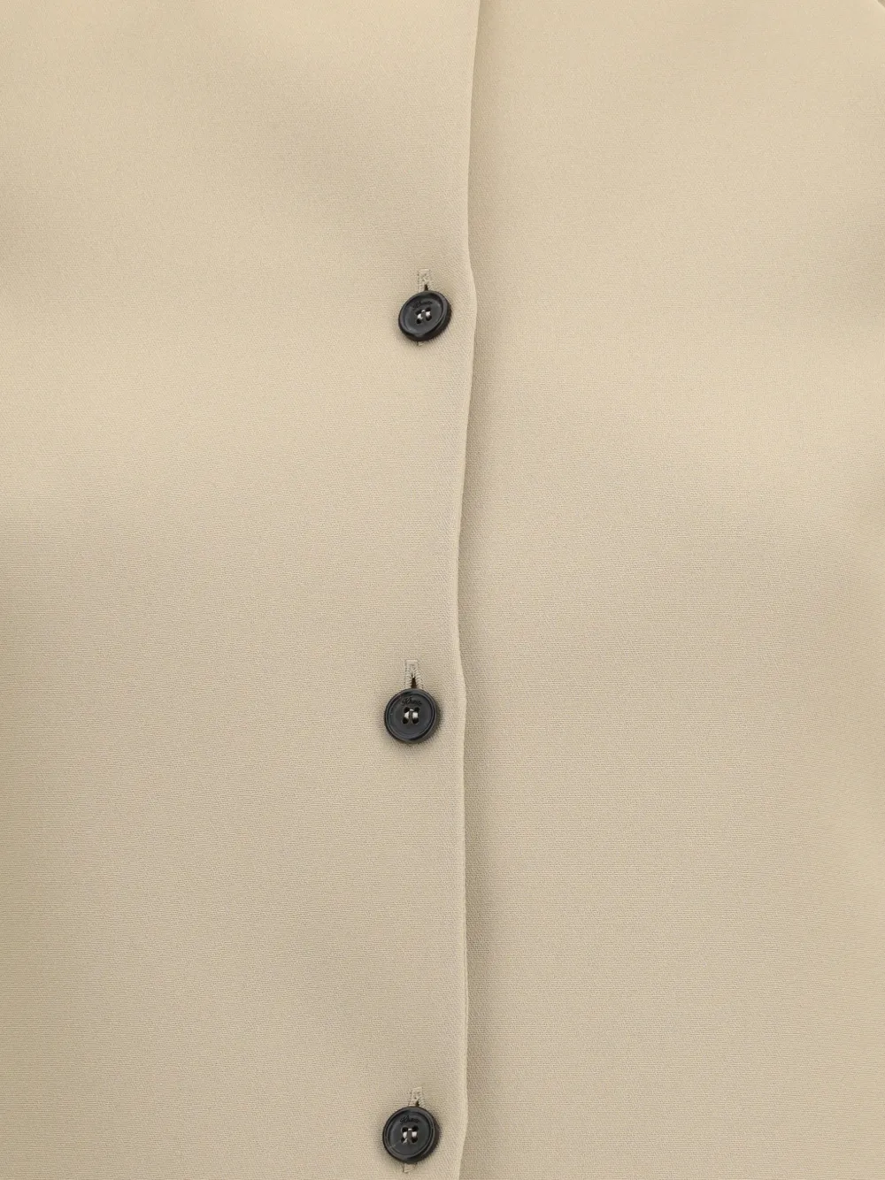  Khaite Franc Button Short Sleeve Jacket - Neutrals 