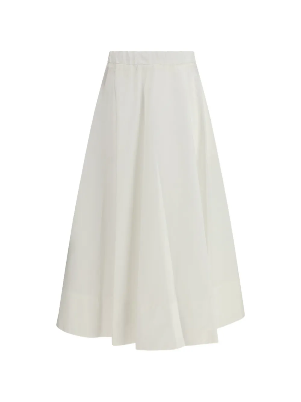 Cruna elasticated-waist skirt - Toni neutri