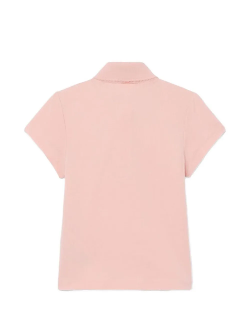 Lacoste Kids Poloshirt met logo Roze