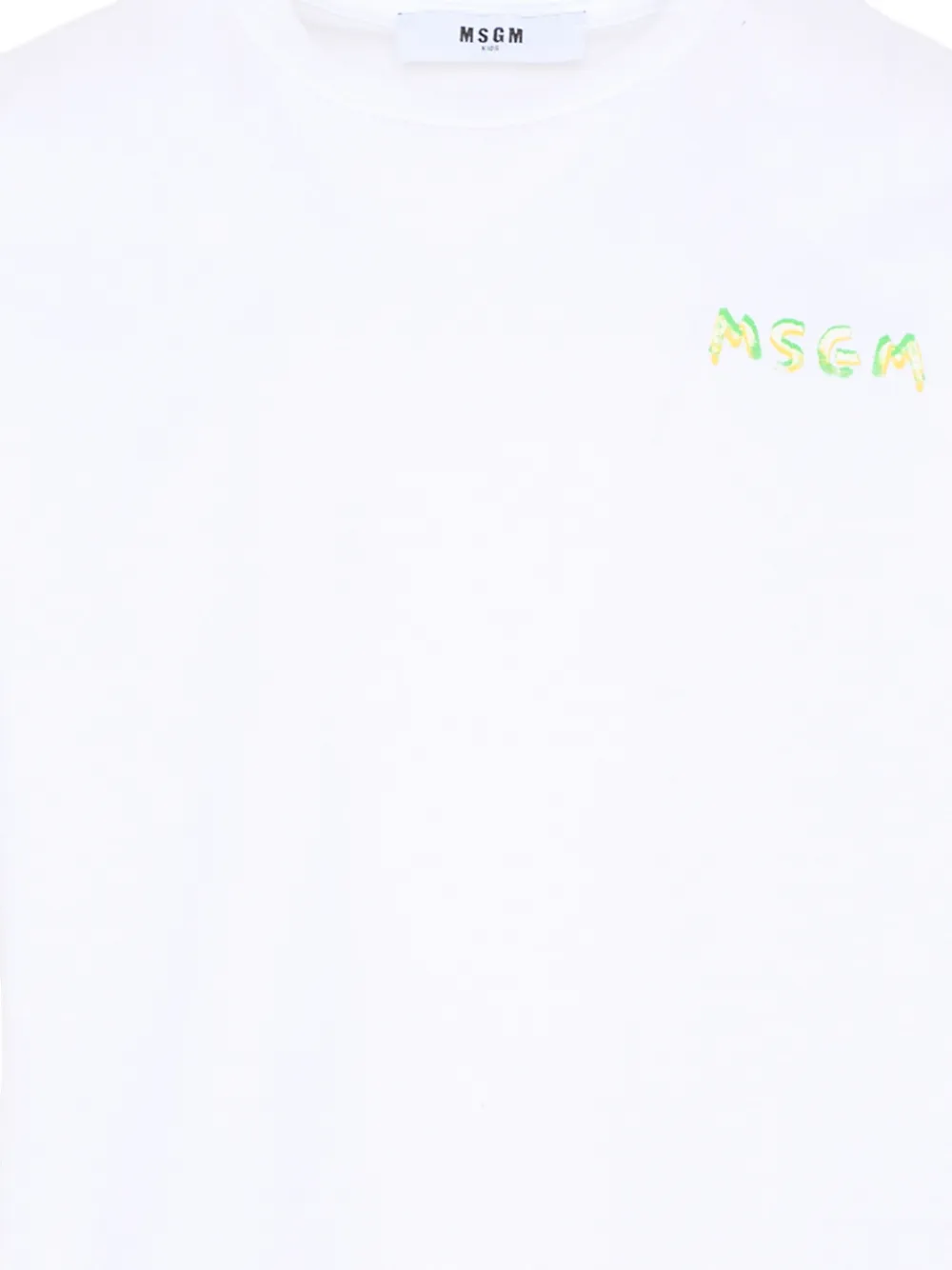 MSGM Kids T-shirt Wit