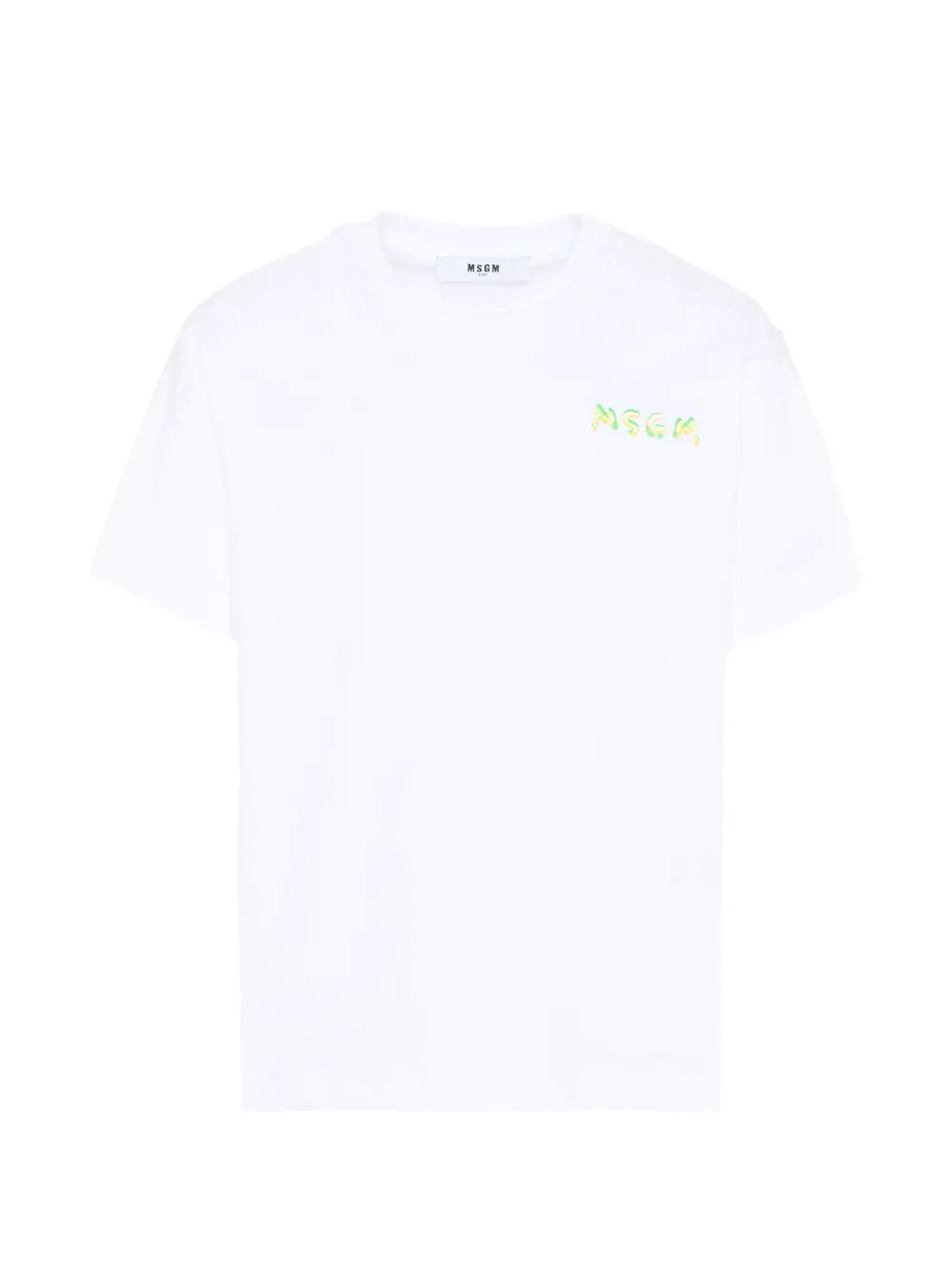 MSGM Kids short-sleeve T-shirt - Bianco