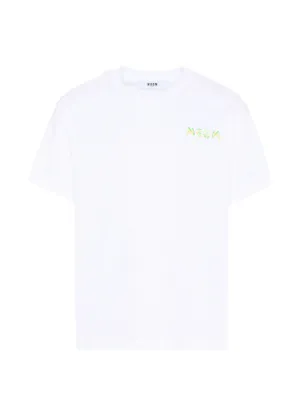 MM6 Maison Margiela Kids ロゴステッチ Tシャツ | ホワイト | FARFETCH JP