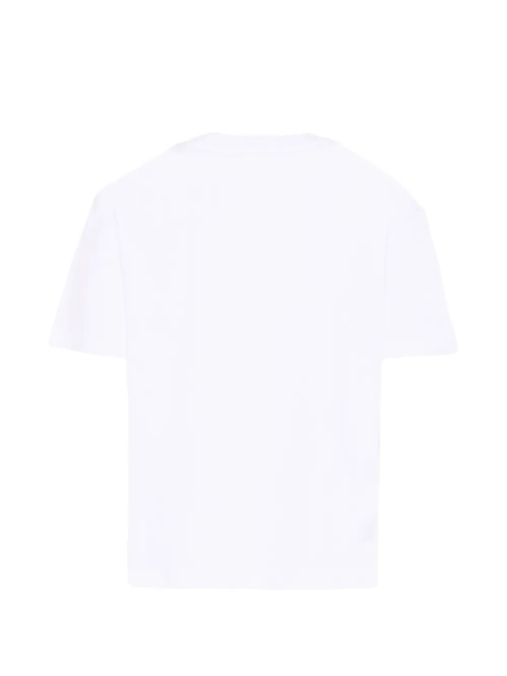 MSGM Kids T-shirt met logo en korte mouwen Wit