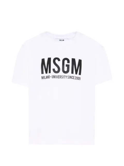 MSGM Kids t-shirt à logo imprimé