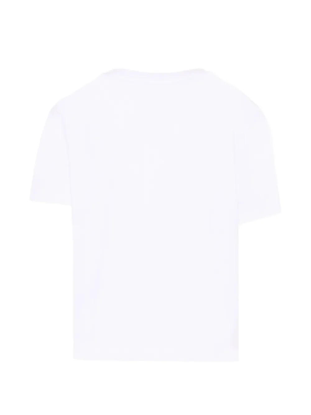 MSGM Kids T-shirt met logoprint Wit