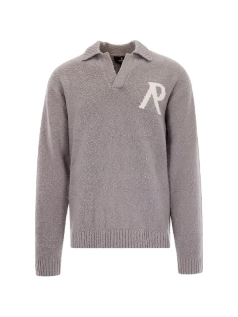 Represent polo-collar sweater