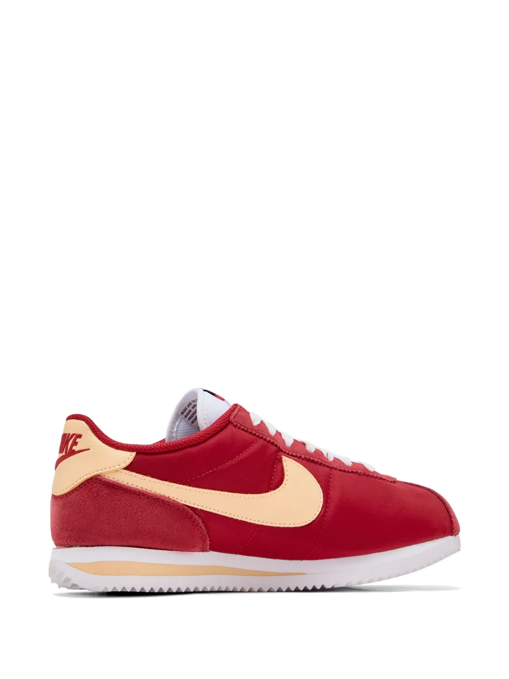 Nike Cortez suede-panel sneakers Rood