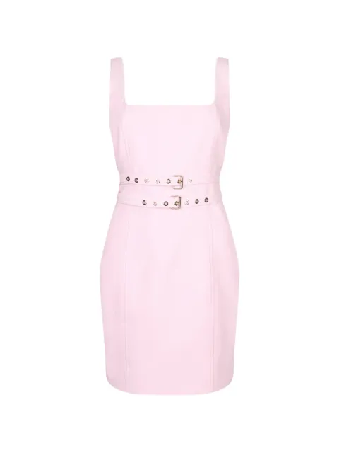 LIU JO short sheath dress with buckles