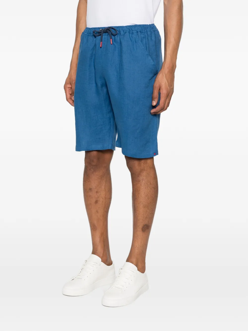  Kiton Drawstring Shorts - Blue 