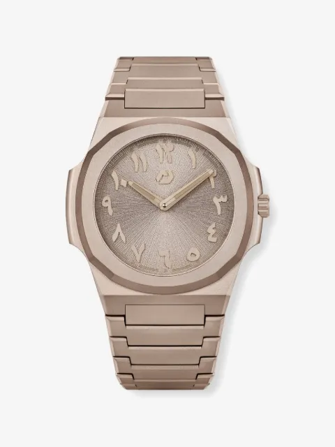 NUNCIER Guilloche Gold 38mm watch