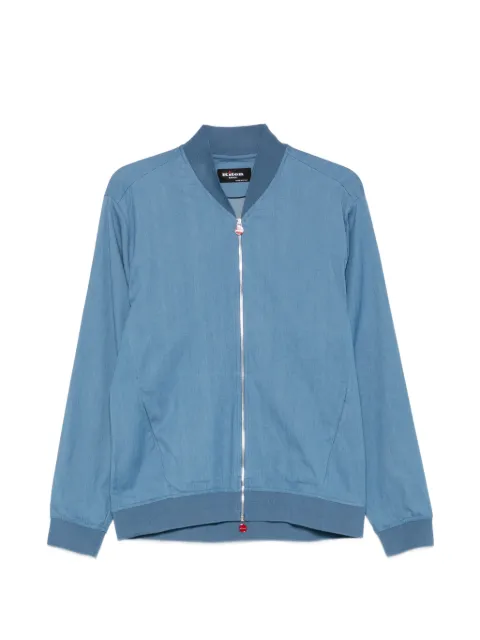 Kiton zip-front jacket