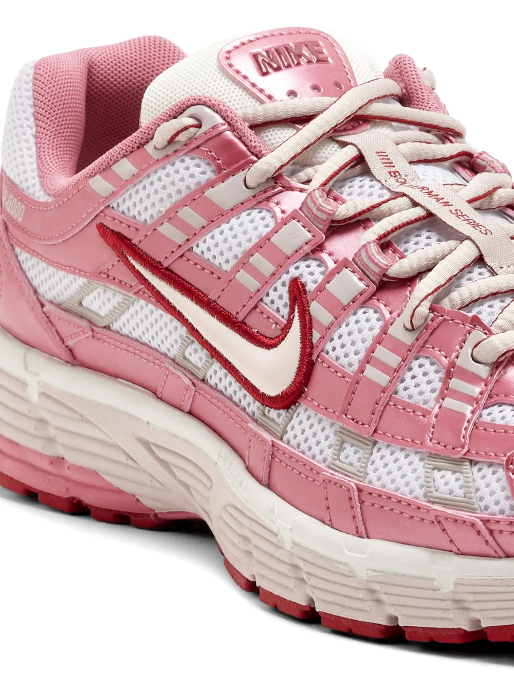 Nike P-6000 logo sneakers Roze