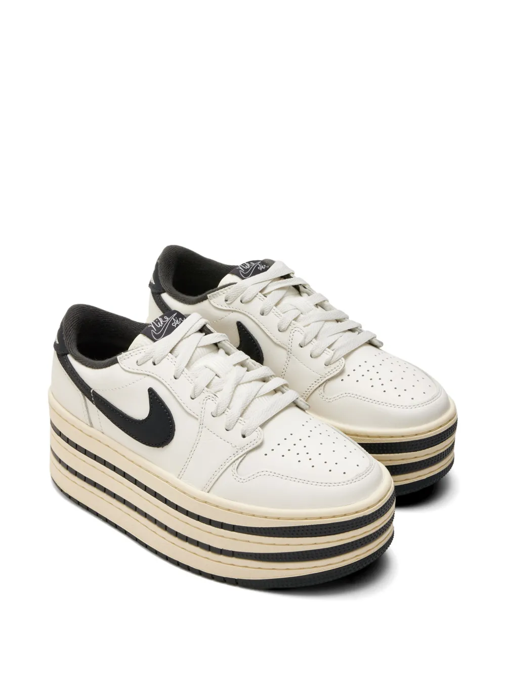 Nike Air Jordan 1 Triple Stack platform sneakers Beige