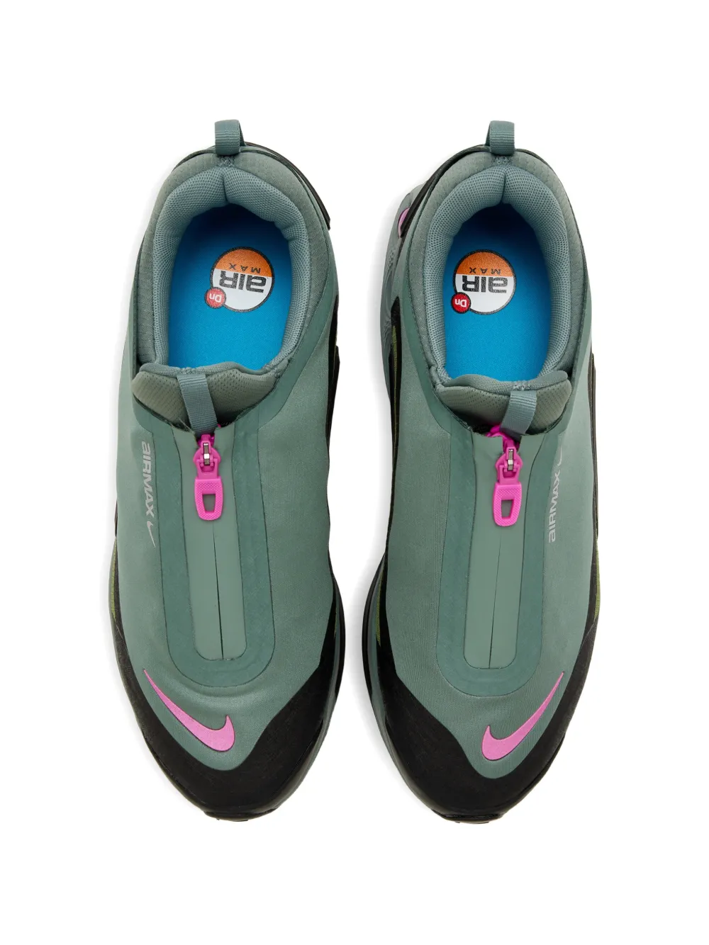 Nike Air Max Dn Roam zip sneakers Groen