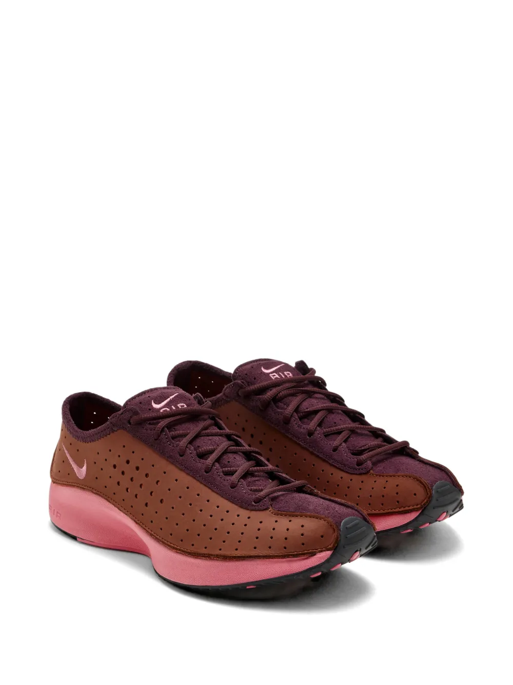 Nike Air Superfly perforated logo-detail sneakers Bruin