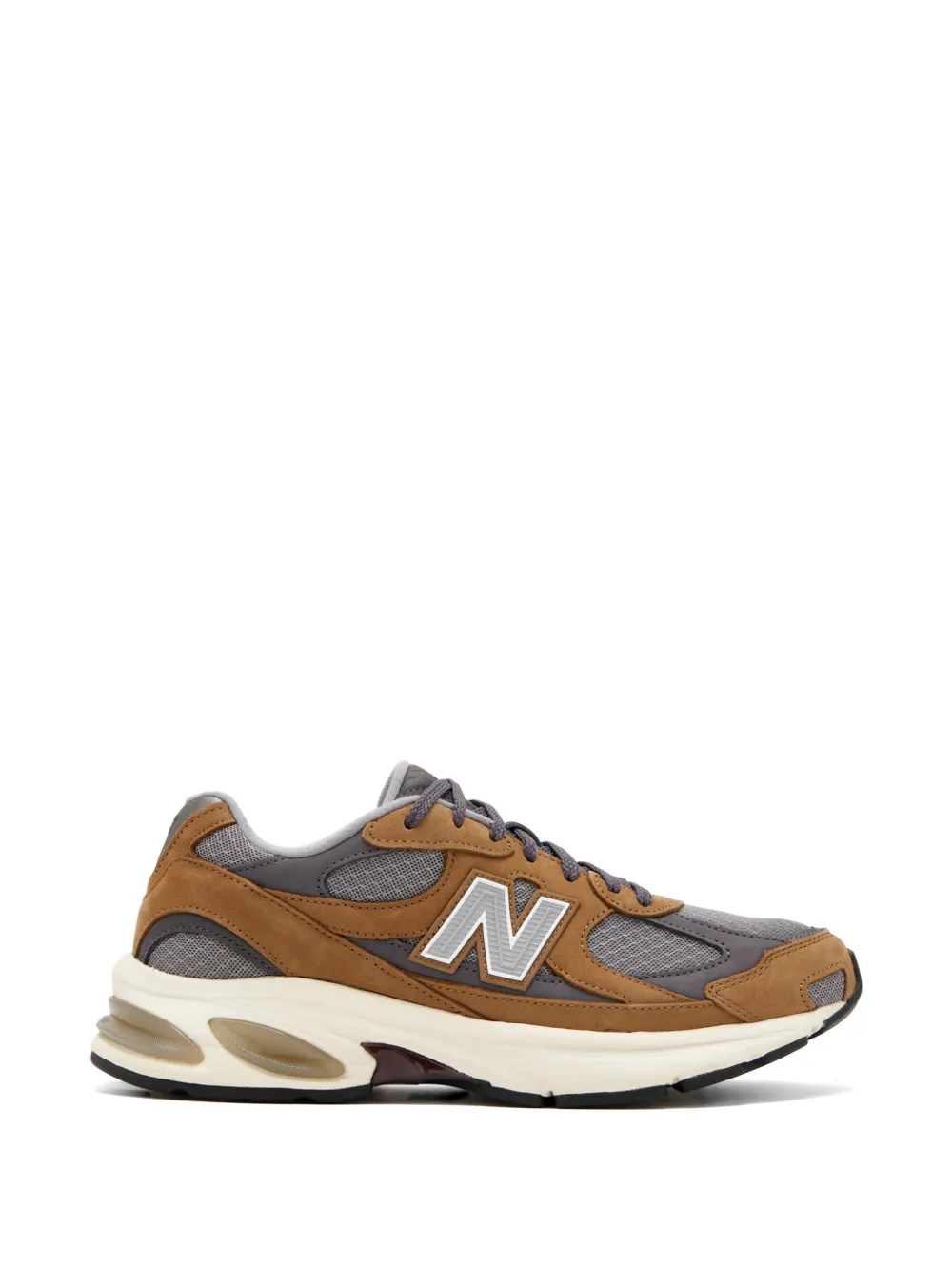New Balance Lunar New Year 2010 logo leather sneakers - Marrone