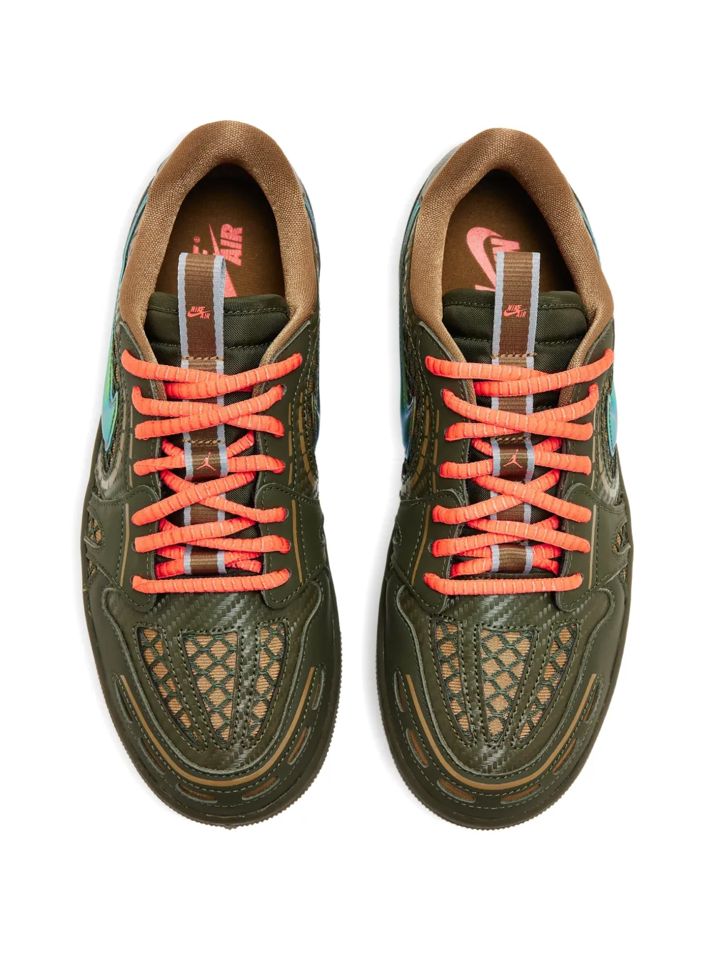 Nike Air Jordan 1 Low Method of Make logo sneakers Groen