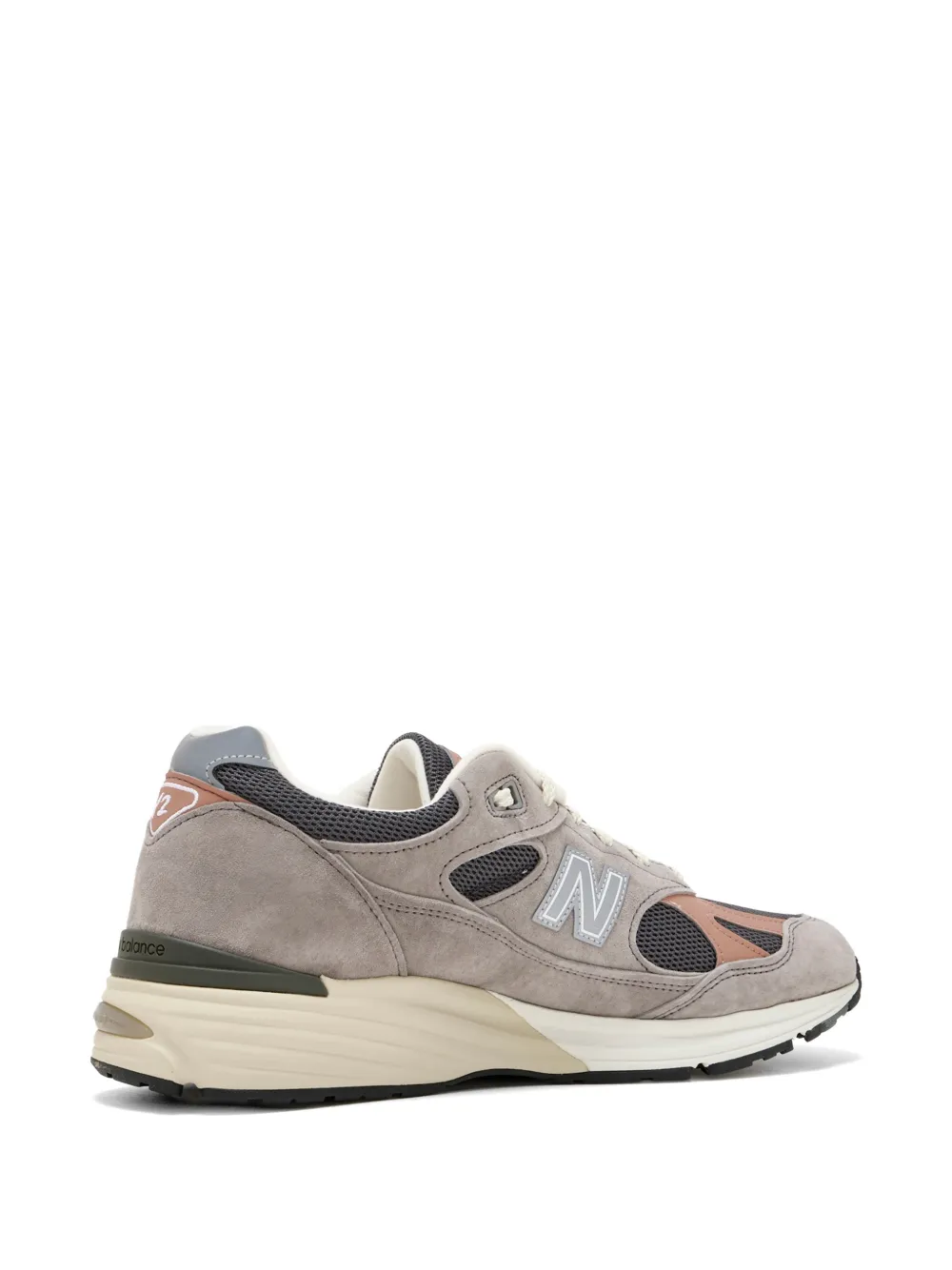 New Balance 991v2 perforated panelled sneakers Grijs