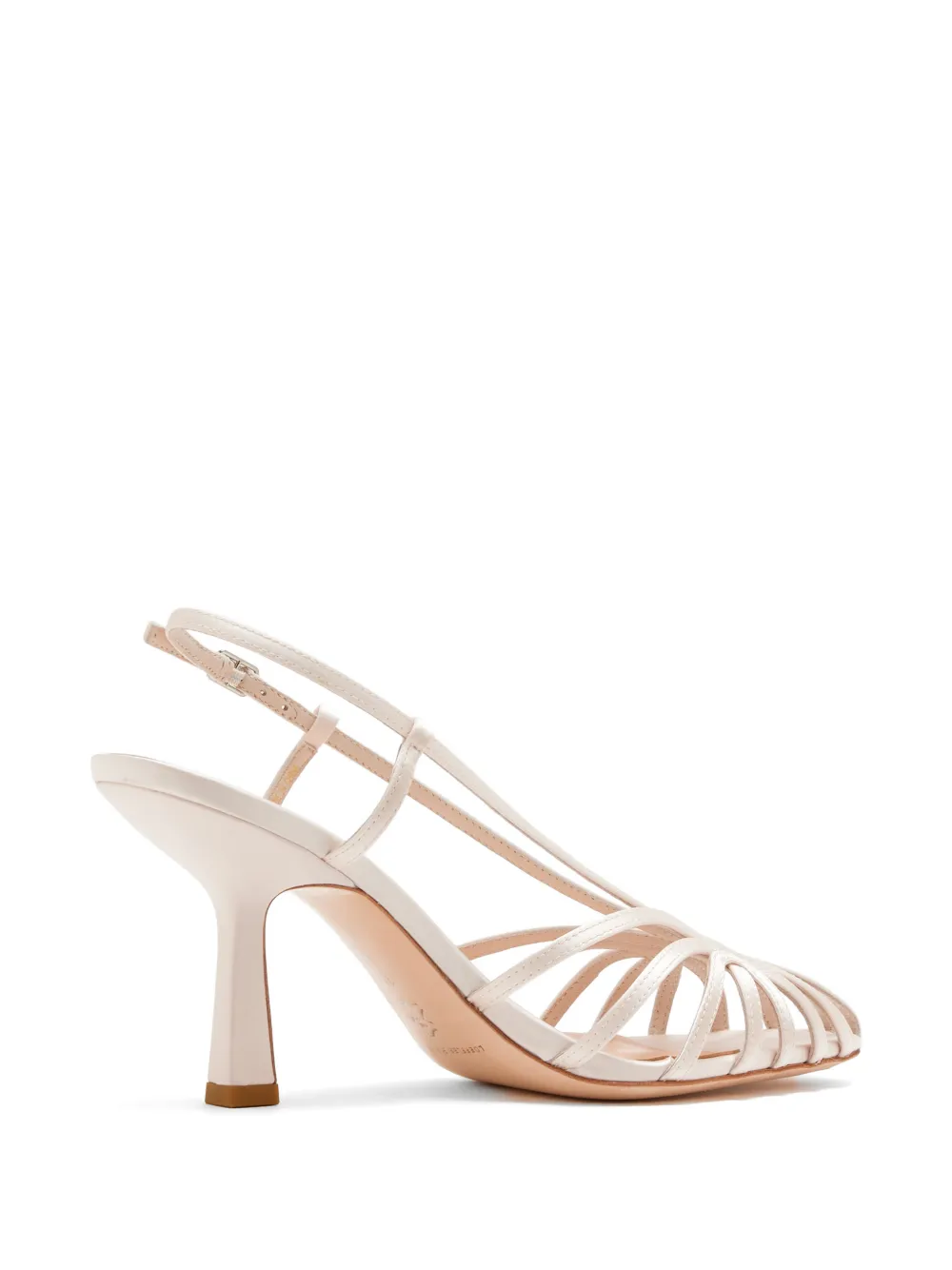 Loeffler Randall Alexandra strappy slingback sandals Beige