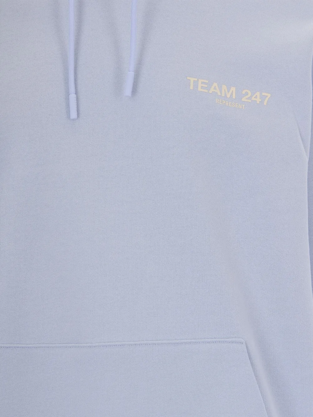  Represent 247 Drawstring Hoodie - Blue 