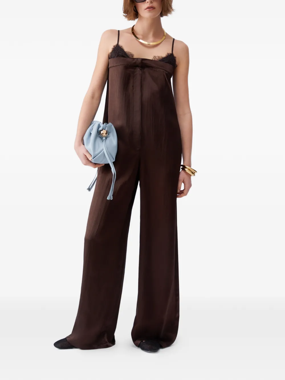  Liu Jo Stain Jumpsuit - Brown 
