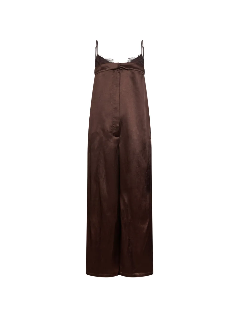 LIU JO stain jumpsuit - Marrone