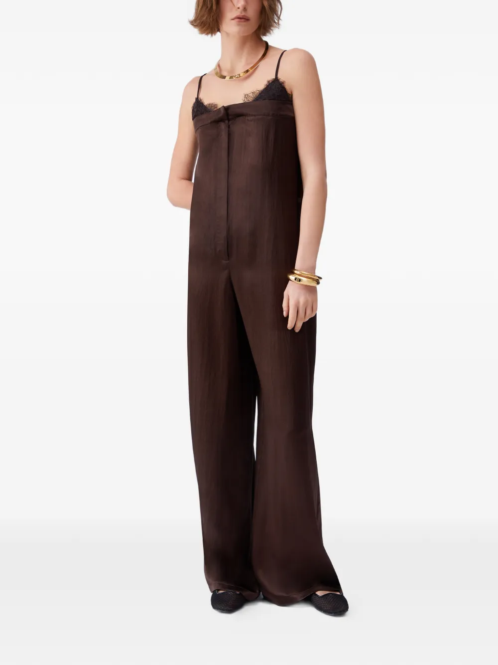  Liu Jo Stain Jumpsuit - Brown 
