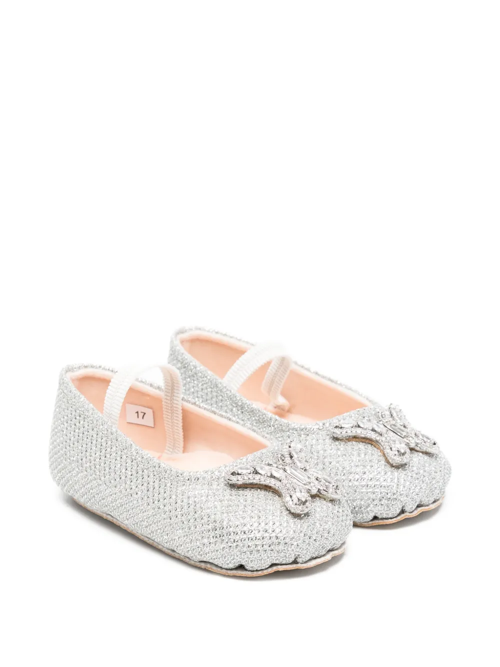 Aruna Seth butterfly ballerinas - Argento