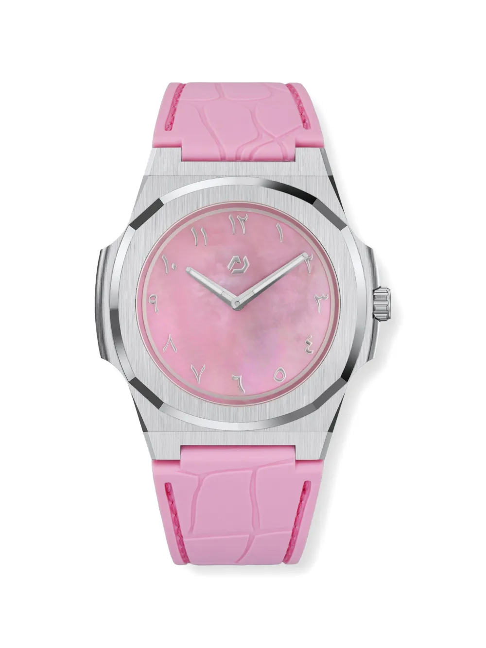 NUNCIER Steel Pink MOP 38mm - Rosa