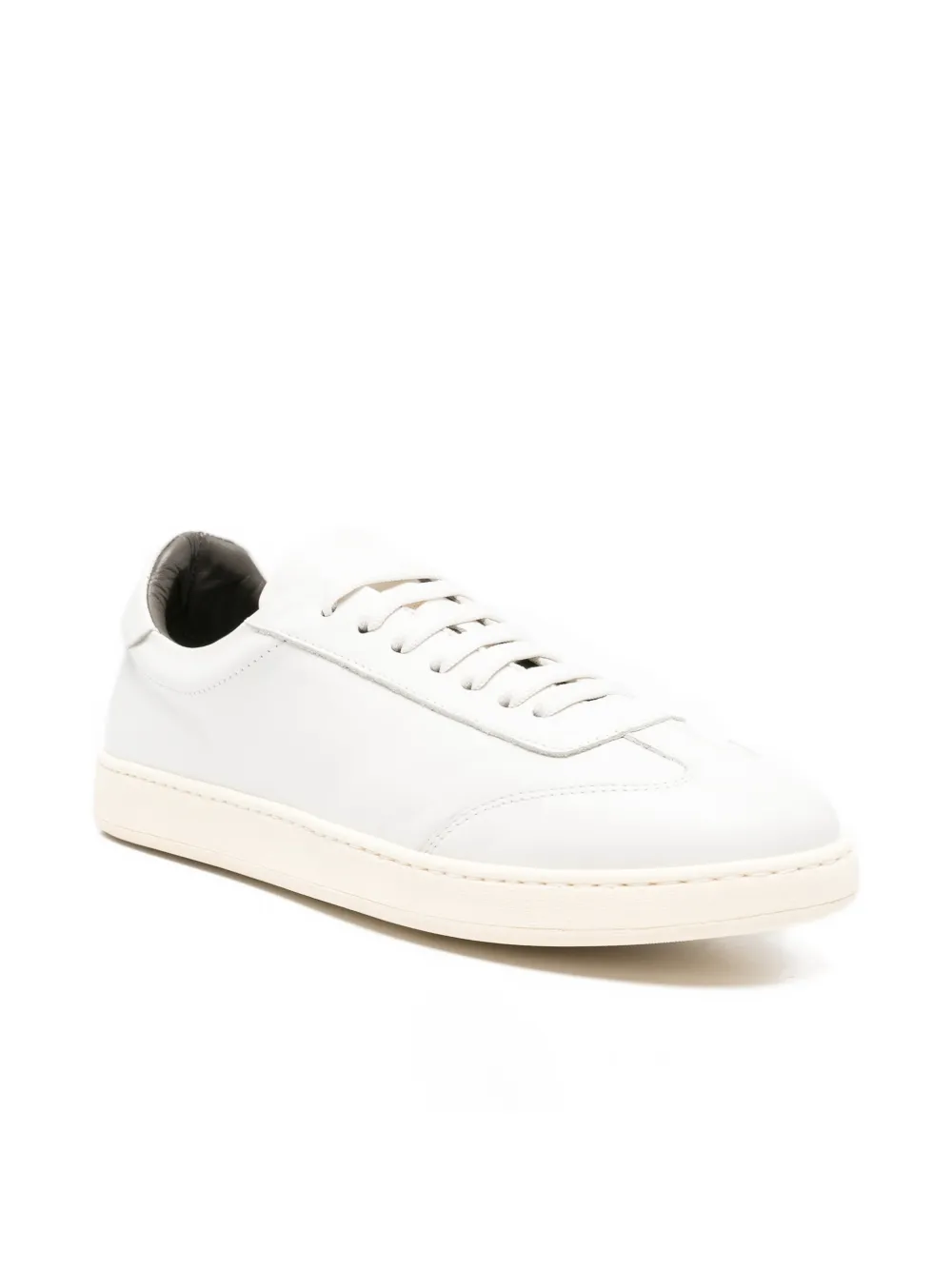 Corneliani leather sneakers Grijs
