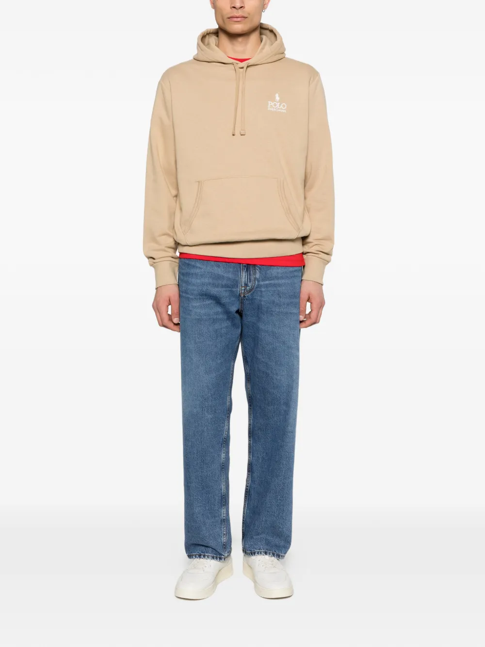Polo Ralph Lauren drawstring hoodie - Toni neutri