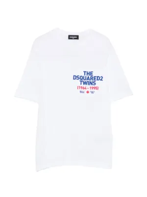 MM6 Maison Margiela Kids logo-print Cotton T-shirt | White | FARFETCH