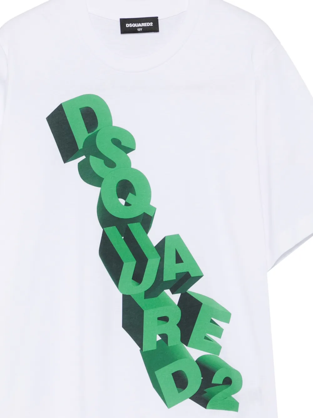  Dsquared2 Kids Graphic-print T-shirt - White 