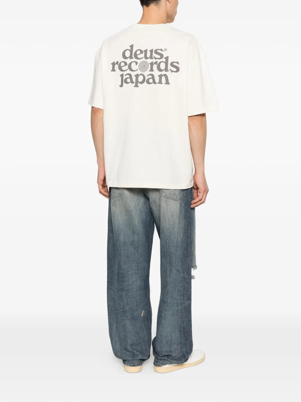 Deus Ex Machina Strata graphic T-shirt - Toni neutri