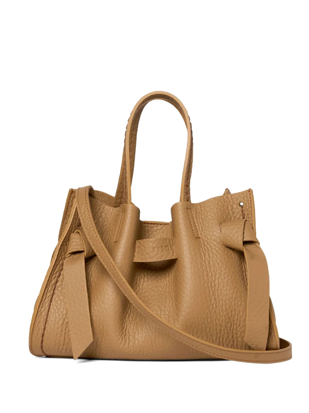 VISONA` Vittoria tote bag - Toni neutri