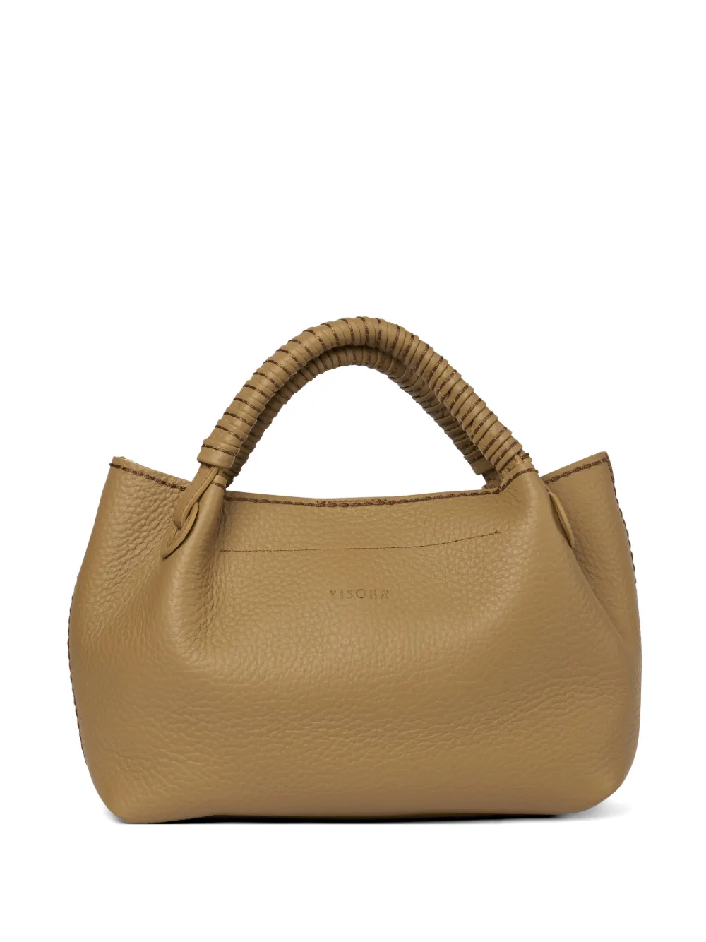 VISONA` Mia tote bag - Marrone