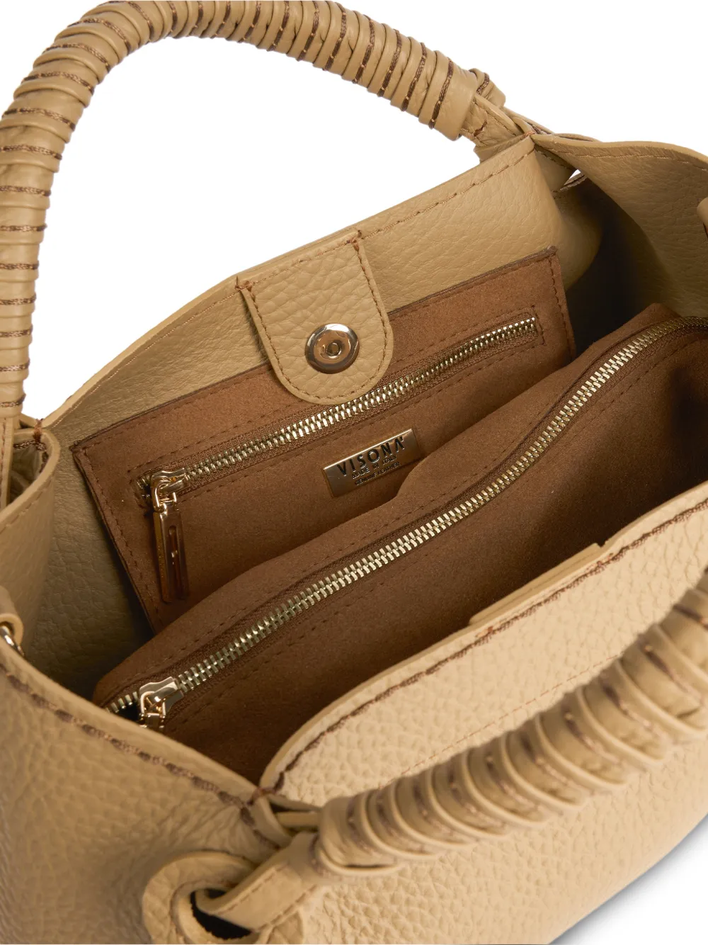  Visona` Mia Tote Bag - Brown 