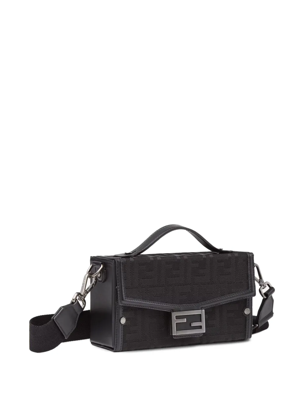 FENDI Soft Trunk schoudertas Zwart