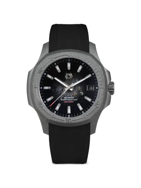 NUNCIER N200 Gunmetal translucent 40.5mm watch