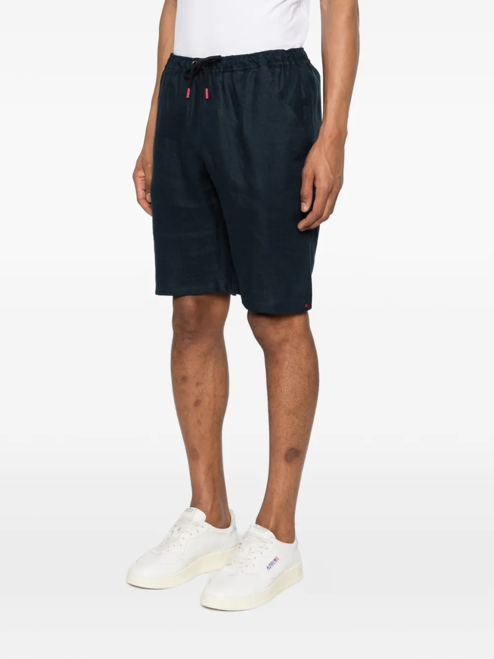  Kiton Drawstring Shorts - Blue 