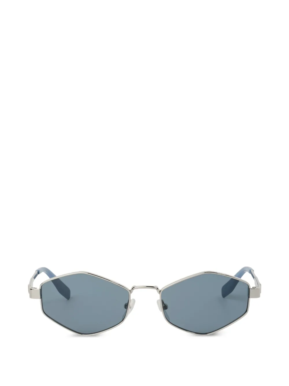 Karl Lagerfeld Monogram geometric sunglasses - Argento