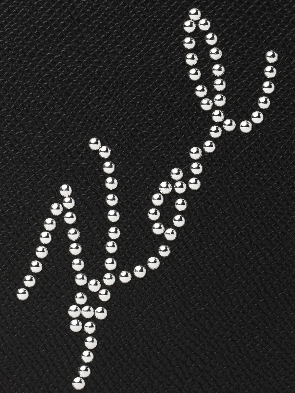 Karl Lagerfeld iPhone 17 Pro hoesje met studs Zwart